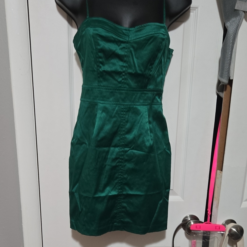 Forever 21 Emerald Mini Dress